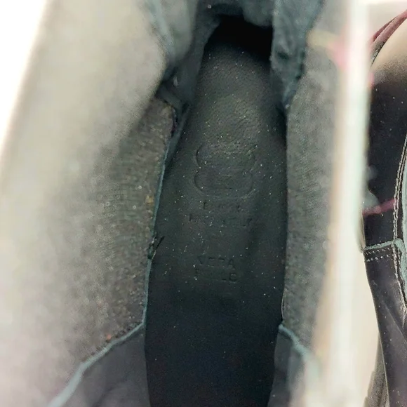 8 by YOOX black leather cap-toe Chelsea boots, EU41, NWT - Picture 9 of 14